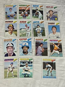 Lot of 15 Vintage Stars and Hall of Famer Baseball Cards Featuring Players like Lou Brock, Joe Torre, and Rollie Fingers