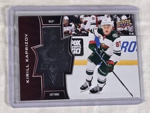 Kirill Kaprizov Rookie 2020-21 Upper Deck Silver Foil #SF-41 and Numbered 2321-2999 - Minnesota Wild Hockey Card