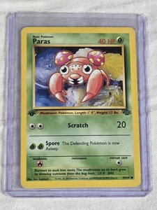 Pokemon Paras 1999 #5964 - 1st Edition