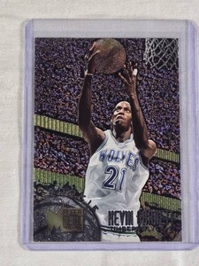 Kevin Garnett Rookie 1996 Fleer Metal #167 - Minnesota Timberwolves Basketball Card