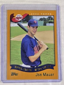 Joe Mauer Rookie 2002 Topps Draft Picks #622 - Minnesota Twins Baseball Card
