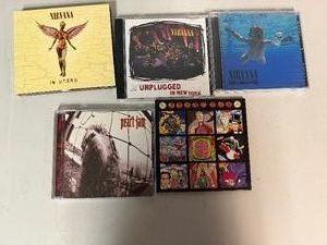 Nirvana and Pearl Jam CDs (5 CDs)