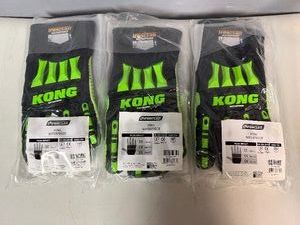 Iron Clad Kong Waterproof Gloves (3 Pair Large)