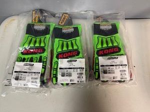 Iron Clad Kong Deck Crew Gloves (3 Pair Size Large)