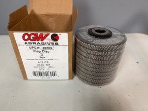 CGW Abrasives Flap Disc Z3 Regular 7 12 x 78 40 G (Qty 10)