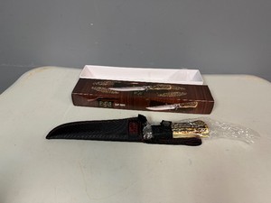 Sharps Cutlery SHP-1601S 12 Overall Length Fixed Blade Knife, Stainless Steel Blade and Bolster, Resin Handle