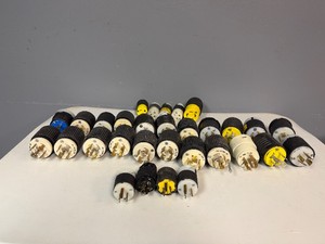 Industrial Grade Plug Ends and Connectors (qty 25)