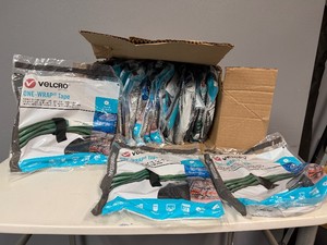 Velcro Professional One-Wrap Tape (New in Package) 12 25 Yards (Qty 20 Packages)