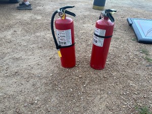 Two Kiddie Fire Extinguishers
