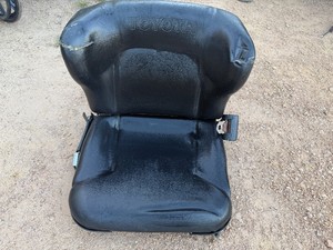 General Use Toyota Forklift Seat. Serial Number 489119