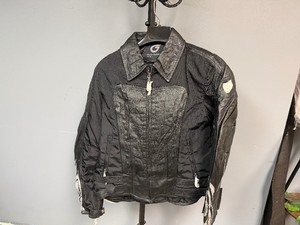 Black Womens Biker Jacket (Size 10) Never Worn.