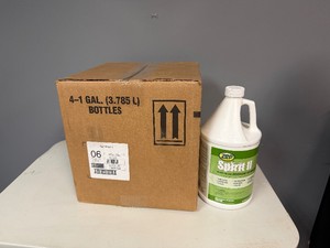 Case of Zep Spirit II Detergent Disinfectant includes Four One-Gallon Bottles