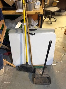 Push Broom, Broom and Tough Guy Dust Pan
