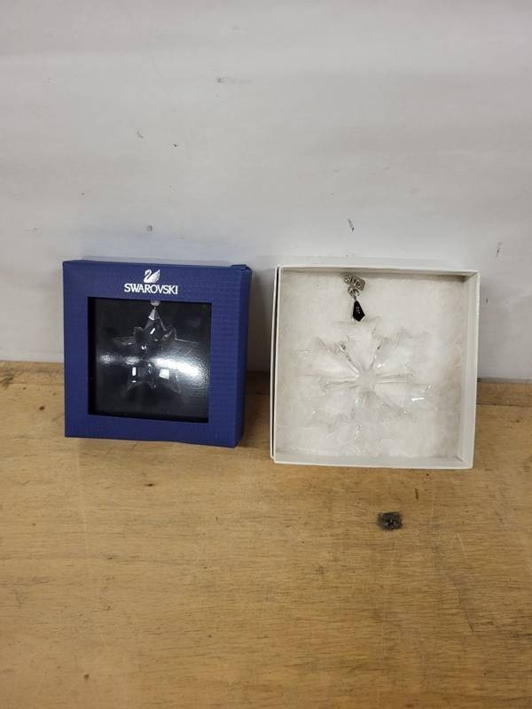 Swarovski Little Star Crystal Ornament set of 2