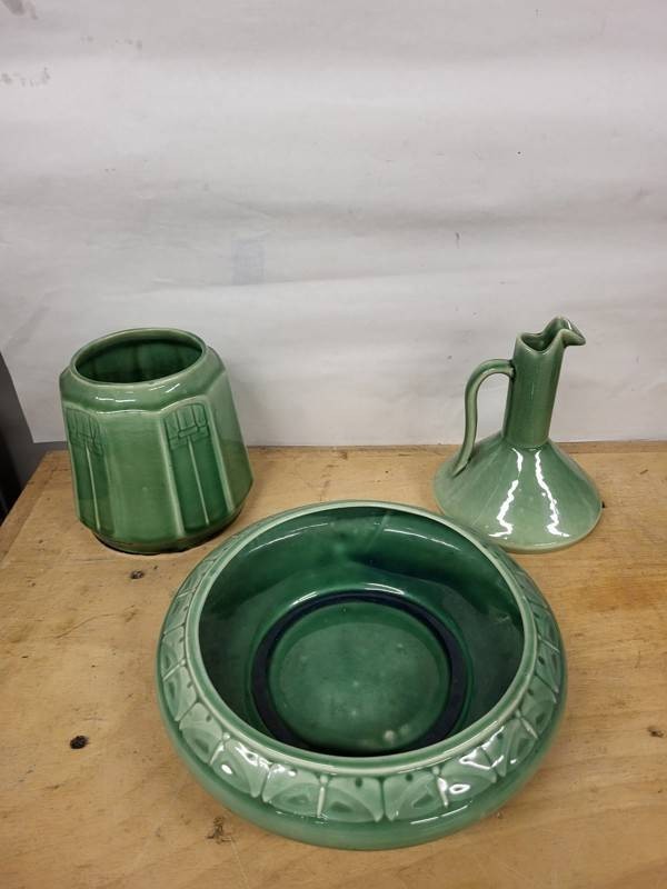 Red Wing Stoneware Pottery 3-Piece Set