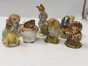 Beswick Beatrix Potter Figurines Samuel Whiskers Tommy Brock & More