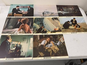 Set of 8 1968 The Detective Original 20th Century Fox Lobby Cards