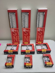 Sydney Seattle NOS Bathroom Accessory Set Chrome Towel Bars Hooks