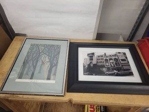 Stanley Crosbie Signed Limited Edition The Cardinal 320, 1973  Framed B&W Architectural Photograph