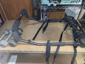 Schwinn Trunk Mount Bike Rack with 8 lb & 10 lb Dumbbells