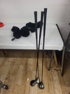 Senator Golf Woods Set w Headcovers Austads Ultralight Graphite