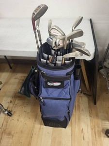 Mixed Golf Club Set With Alpine GreatDivider Stand Carry Bag