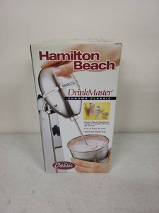 Hamilton Beach DrinkMaster Chrome Classic Milkshake Mixer w Box