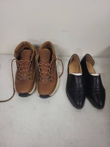 Danner Caprine Mid GTX Boots & Black Slip On Loafers Shoe Lot