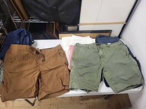 Mens Casual Shorts & Jeans Mixed Lot Gap Cargo Denim Various Colors - Waist 38 & 40  Length 30