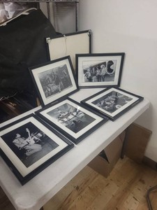 Framed Classic Rock Photography Collection  The Beatles, Jimi Hendrix, The Who & Led Zeppelin