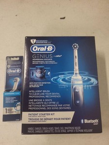 Oral-B Genius Rechargeable Toothbrush Starter Kit w Brush Head