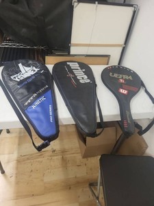 Prince Wilson ProKennex Tennis Rackets with Matching Covers Lot