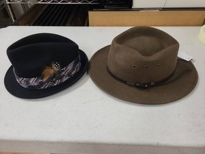 Pendleton Getaway Hat XL Brown Wool Felt & Pamoa Wool Hat Set
