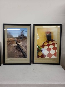 John McCally Signed Fine Art Photography  Pair of Large Framed Color Photographs, Approx. 32 x 22