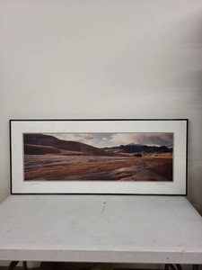 Stan Jorstad Signed Great Sand Dunes National Park Panoramic Photograph