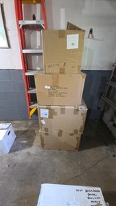 4 Boxes Misc Wasserstein Items