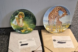 vintage knowles and pemberton & oakes collector plates