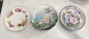April Easter Flower plates