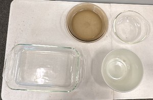Pyrex Glass serving Dish variety