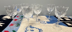 crystal goblets