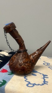 Traditional Spanish wine-sharing vessel or porrn.