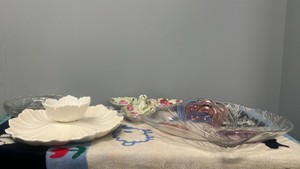 Vintage Serving Dish Lot