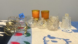 Cut Crystal Decanters & Amber Cordials