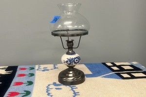 hurricane chimney candlestick holder