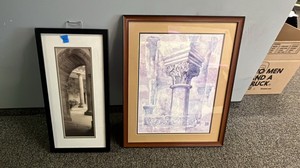 Framed Classical Architecture Art Prints