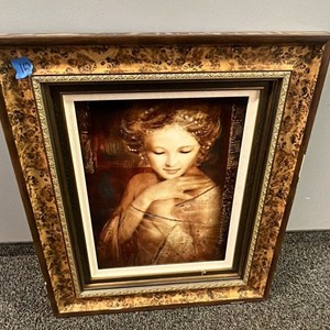 Csaba Markus Aurora Hand Embellished Mixed Media Canvas Art Print