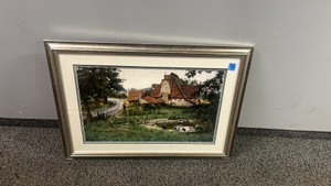 Clark Hulings Framed Landscape Print