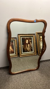 framed mirror