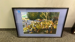 simpsons puzzle art