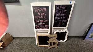 chalkboards and eat decor
